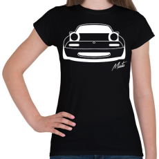 PRINTFASHION Mazda mx5 Miata - Női póló - Fekete