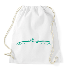 PRINTFASHION Mazda NB  - Sportzsák, Tornazsák - Fehér tornazsák