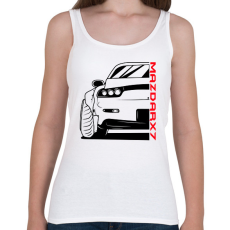 PRINTFASHION Mazda RX7 - Női atléta - Fehér