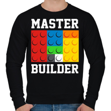 PRINTFASHION MB - Férfi pulóver - Fekete