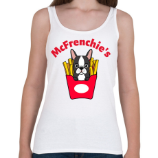 PRINTFASHION mcfrenchie - Női atléta - Fehér