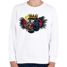 PRINTFASHION McGregor Tattoo - Gyerek pulóver - Fehér gyerek pulóver, kardigán