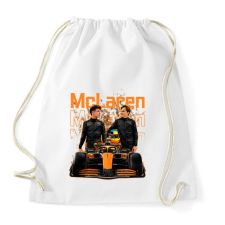 PRINTFASHION Mclaren 2025 - Sportzsák, Tornazsák - Fehér tornazsák