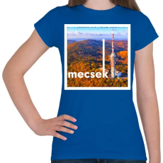 PRINTFASHION mecsek1v1v2vbpngv1 - Női póló - Királykék