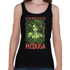 PRINTFASHION Medusa - Női atléta - Fekete