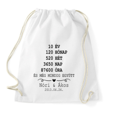 PRINTFASHION Még mindig együtt - Sportzsák, Tornazsák - Fehér tornazsák