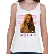 PRINTFASHION Megan baba - Női atléta - Fehér női trikó