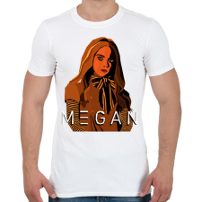 PRINTFASHION megan doll - Férfi póló - Fehér férfi póló