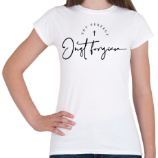 PRINTFASHION Megbocsátás - Női póló - Fehér