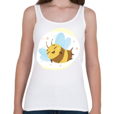 PRINTFASHION Méhecske 4 - Női atléta - Fehér