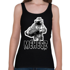 PRINTFASHION méhész - Női atléta - Fekete női trikó