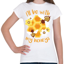 PRINTFASHION Méhész - Női póló - Fehér női póló