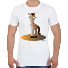 PRINTFASHION Méla paci - Férfi póló - Fehér