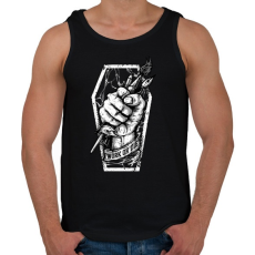 PRINTFASHION Meló halálig - Férfi atléta - Fekete