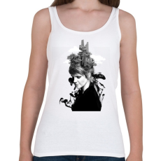 PRINTFASHION Melting beauty - Női atléta - Fehér