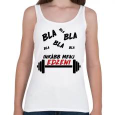 PRINTFASHION Menj edzeni - Női atléta - Fehér