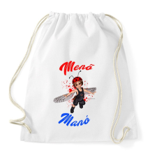 PRINTFASHION menő manó - Sportzsák, Tornazsák - Fehér tornazsák