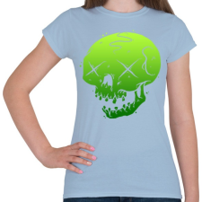 PRINTFASHION Méreg - Női póló - Világoskék női póló