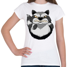 PRINTFASHION Mérges mosómedve - Női póló - Fehér