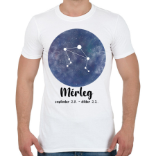 PRINTFASHION Mérleg - Férfi póló - Fehér férfi póló