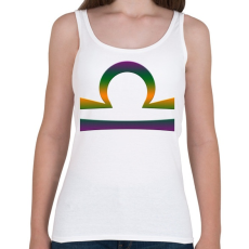 PRINTFASHION Mérleg - Női atléta - Fehér