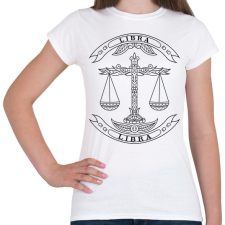 PRINTFASHION Mérleg  - Női póló - Fehér női póló