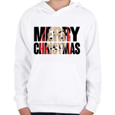 PRINTFASHION MERRY CHRISTMAS - A nagy pénzrablás - Gyerek kapucnis pulóver - Fehér gyerek pulóver, kardigán