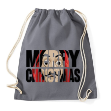 PRINTFASHION MERRY CHRISTMAS - A nagy pénzrablás - Sportzsák, Tornazsák - Grafitszürke tornazsák