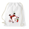 PRINTFASHION Merry Christmas - Sportzsák, Tornazsák - Fehér