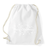 PRINTFASHION Merry Christmas  - Sportzsák, Tornazsák - Fehér