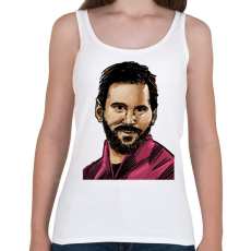 PRINTFASHION Messi - Női atléta - Fehér