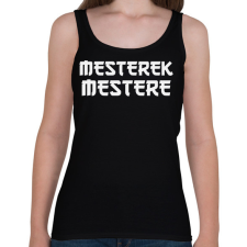 PRINTFASHION MESTEREK MESTERE - Női atléta - Fekete női trikó