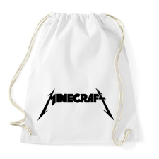PRINTFASHION METÁL minecraft - Sportzsák, Tornazsák - Fehér tornazsák
