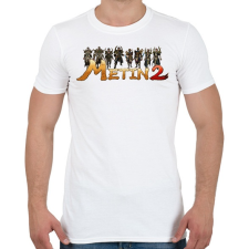PRINTFASHION Metin2 - Férfi póló - Fehér férfi póló