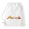 PRINTFASHION Metin2 logo - Sportzsák, Tornazsák - Fehér