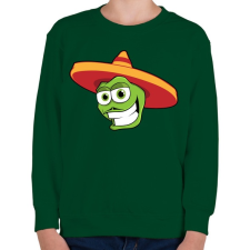 PRINTFASHION Mexico - Gyerek pulóver - Sötétzöld gyerek pulóver, kardigán