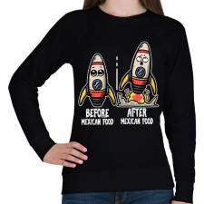 PRINTFASHION Mexikói kaja - Női pulóver - Fekete női pulóver, kardigán