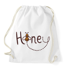 PRINTFASHION Méz - Honey - Sportzsák, Tornazsák - Fehér tornazsák