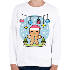 PRINTFASHION Mézeskalács - Gyerek pulóver - Fehér gyerek pulóver, kardigán