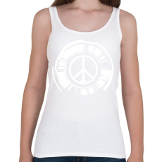 PRINTFASHION mgs peace walker logo - Női atléta - Fehér