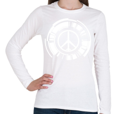 PRINTFASHION mgs peace walker logo - Női hosszú ujjú póló - Fehér női póló