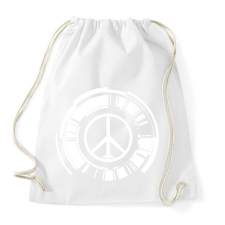 PRINTFASHION mgs peace walker logo - Sportzsák, Tornazsák - Fehér tornazsák