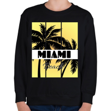 PRINTFASHION Miami  - Gyerek pulóver - Fekete gyerek pulóver, kardigán