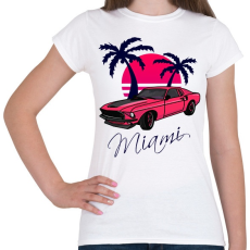 PRINTFASHION Miami  - Női póló - Fehér