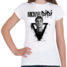 PRINTFASHION Michael Bibi - Női póló - Fehér
