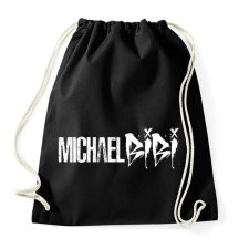 PRINTFASHION Michael Bibi - Sportzsák, Tornazsák - Fekete tornazsák