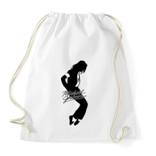 PRINTFASHION Michael Jackson - Sportzsák, Tornazsák - Fehér tornazsák