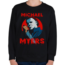 PRINTFASHION Michael Myers - Gyerek pulóver - Fekete gyerek pulóver, kardigán