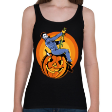 PRINTFASHION Michael Myers - Női atléta - Fekete