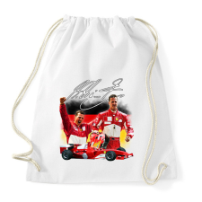 PRINTFASHION Michael Schumacher - Sportzsák, Tornazsák - Fehér tornazsák